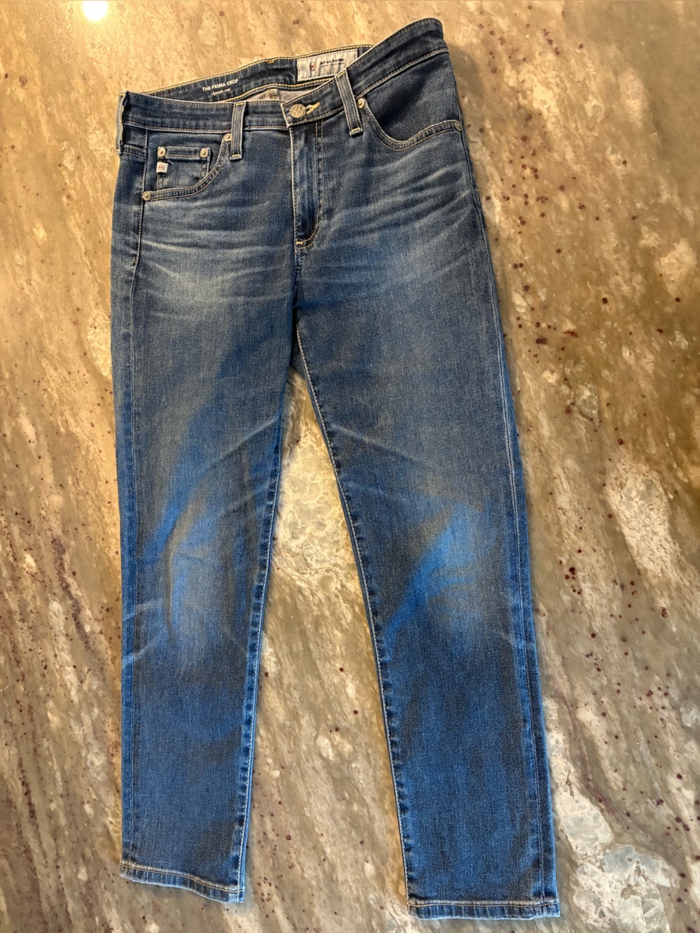 Ag Adriano Goldschmied “The Prima Crop” Jeans